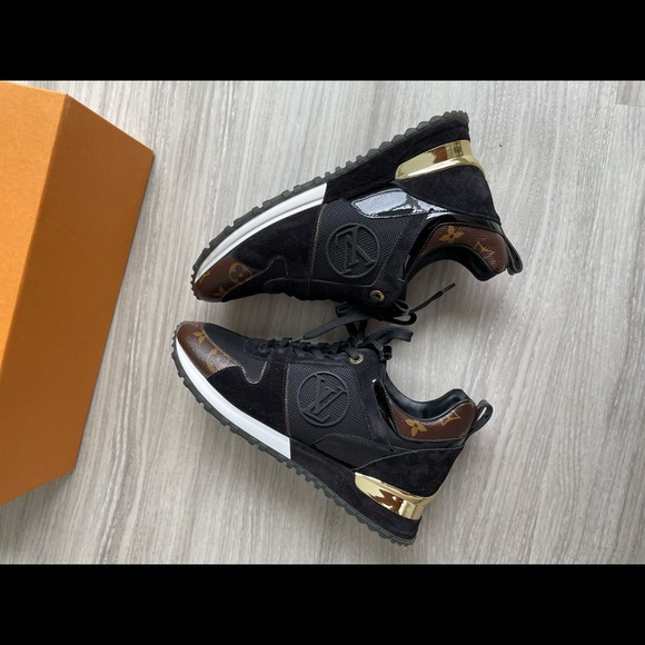 Authentic Louis Vuitton Runaway Leather Sneakers - Picture 1 of 12
